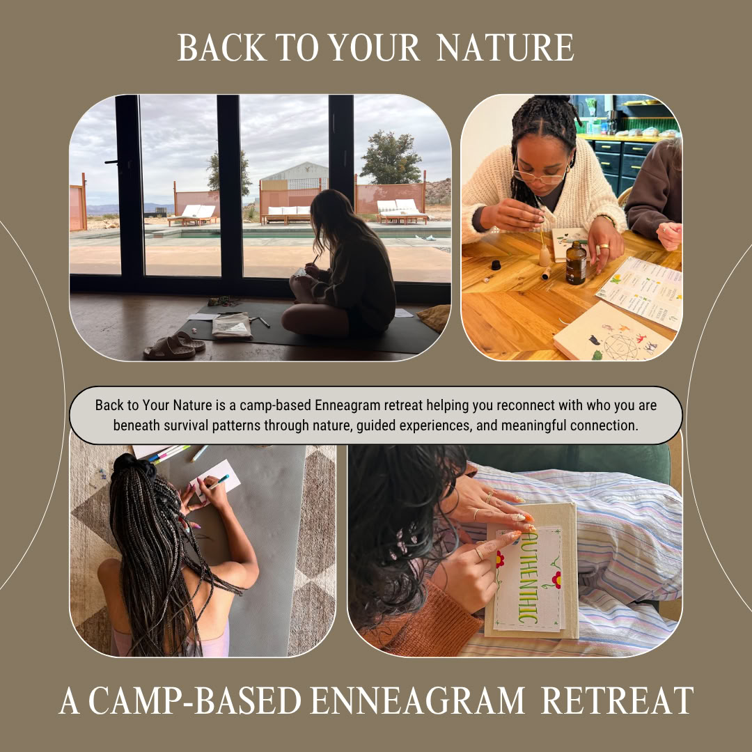 Takaisin Luontooni: Leiripohjainen Enneagrammi-TLC-retriitti — Camp Ocean Pines