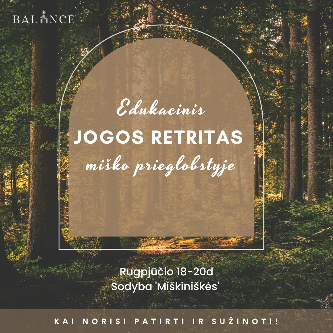 Jooga- ja musiikkiterapialeiri lapsille – 07.10–07.14 (Kotryna ja Birutė)