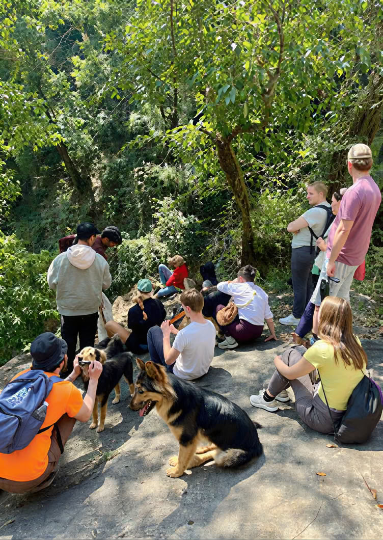 Vipassana Rishikeshissä: 11 päivän hiljaisen heräämisen ohjelma.