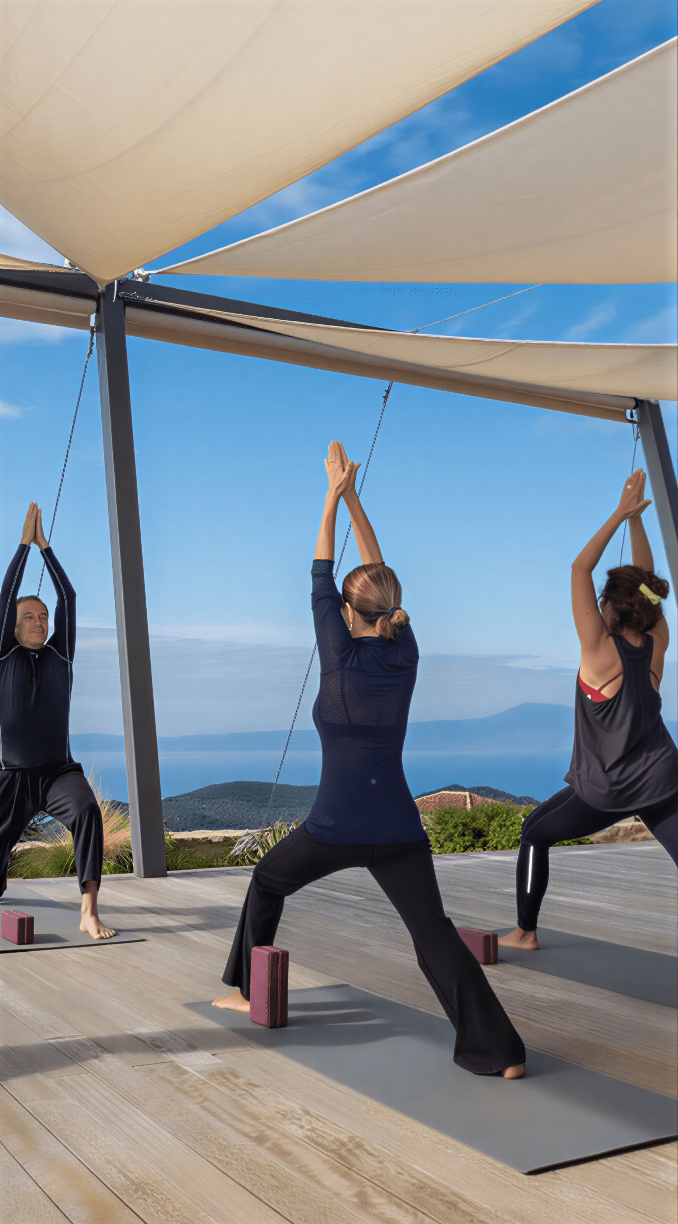 Intensiivinen BASI Pilates -matto-ohjaajakoulutus retriitissä