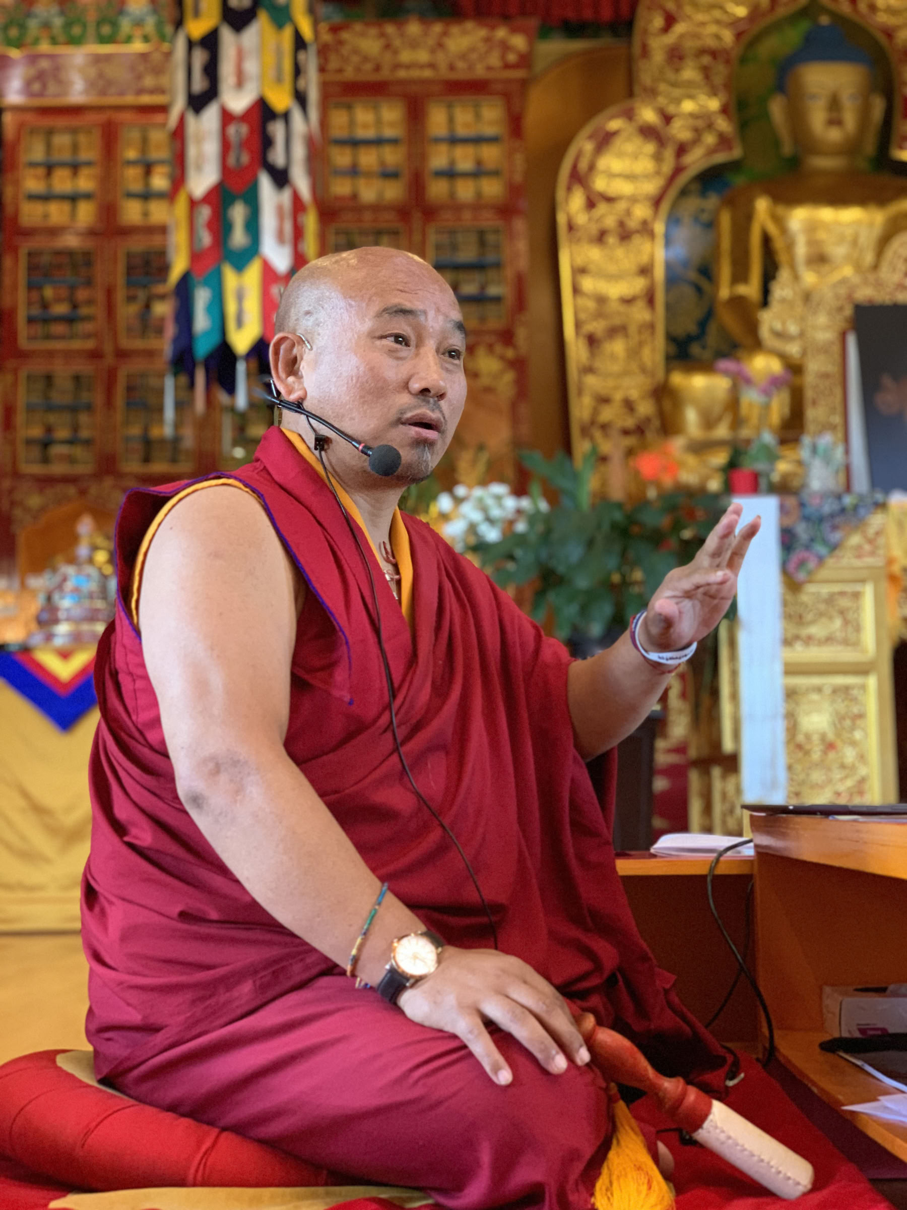 Shamatha-tietoisuusharjoitus Mahamudra-perinteessä Khenpo Karma Tenkyongin kanssa
