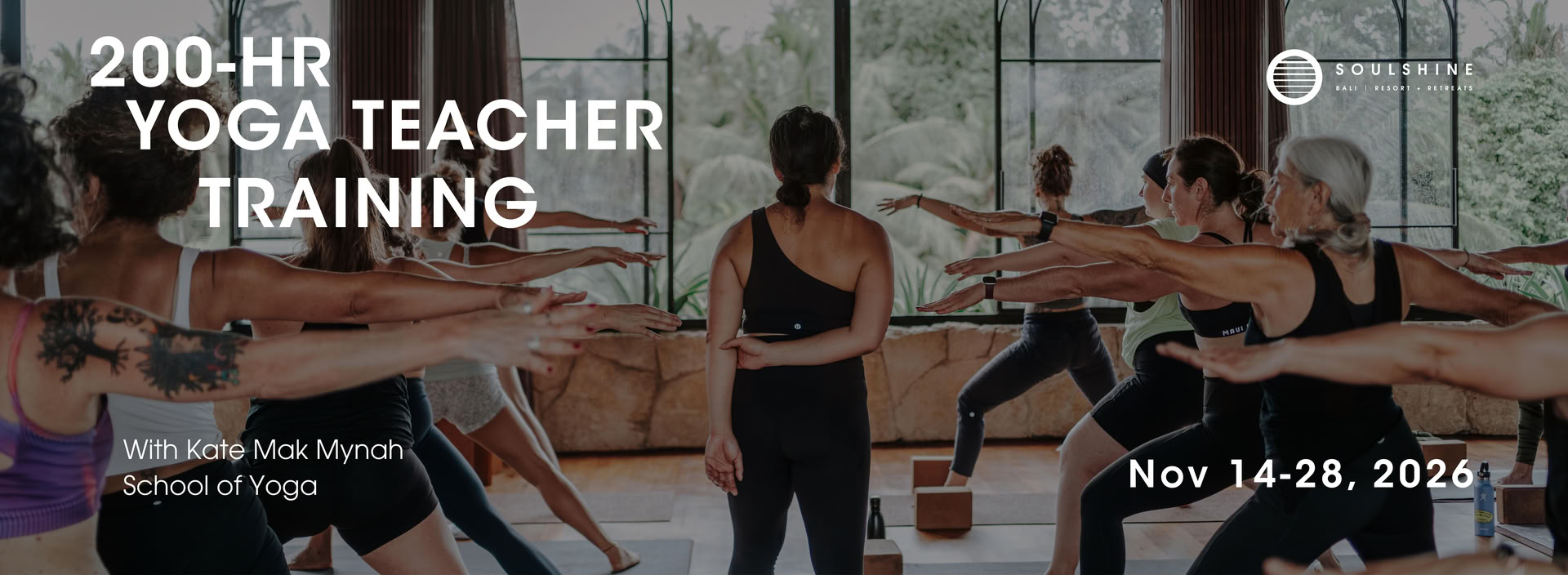 20 tunnin Soulshine Signature -opettajakoulutus Balilla