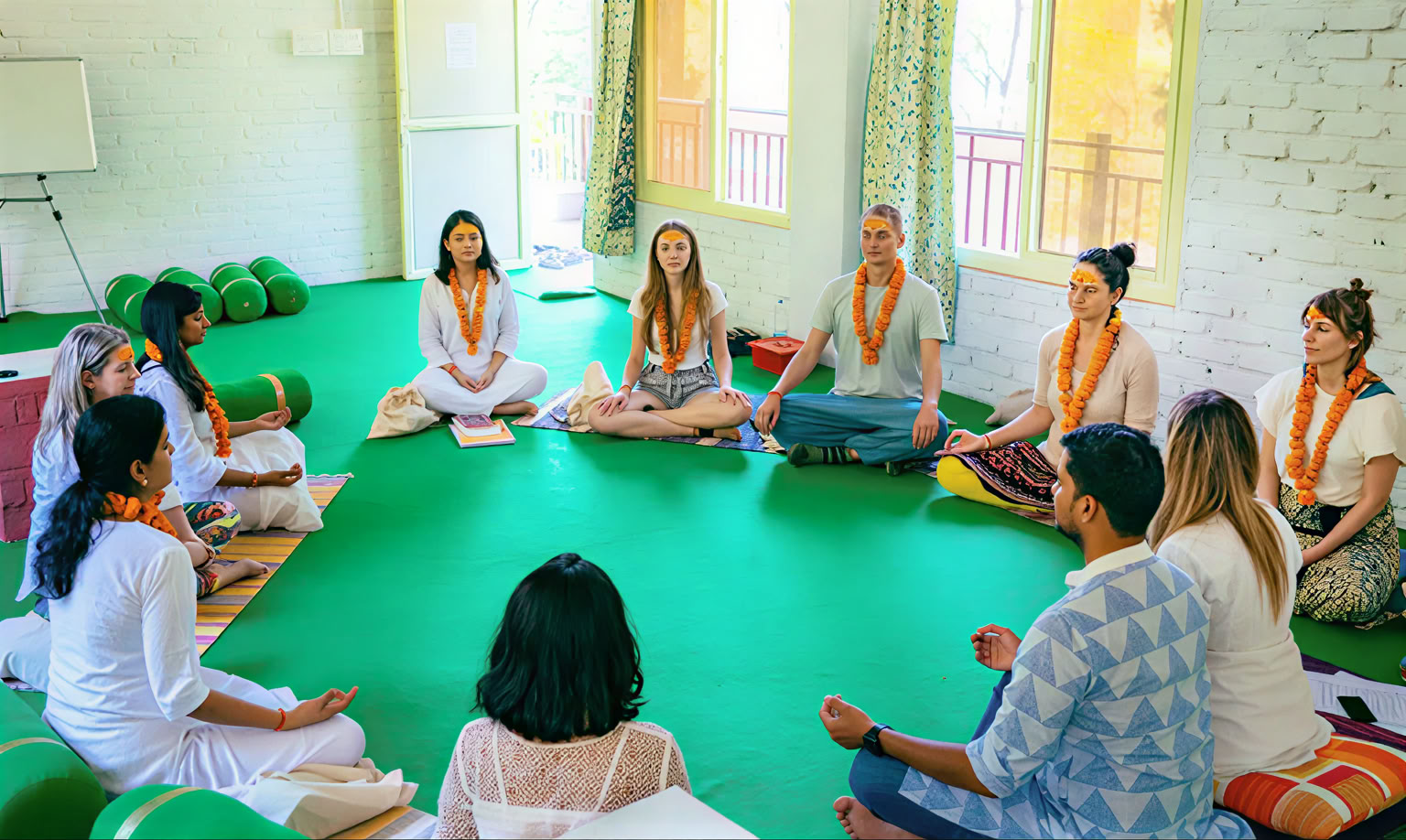 11 yön, 12 päivän yin- ja meditaatioretriitti Rishikeshissä