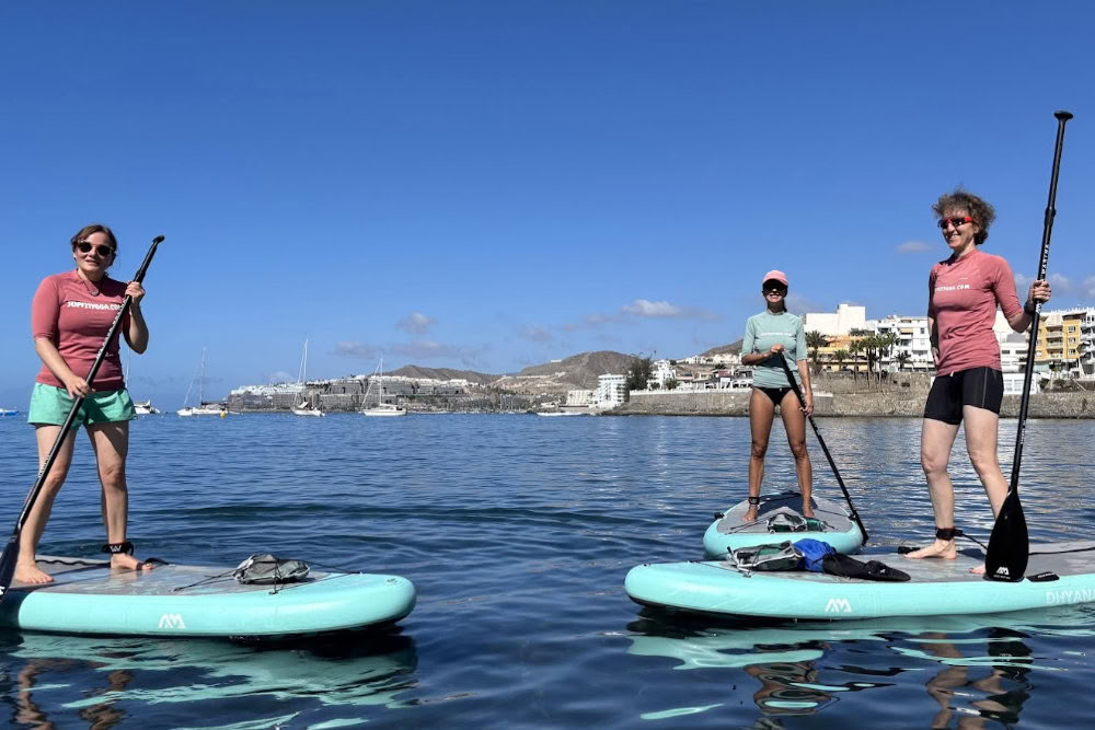 SUP-lautailu- ja joogaretriitti Gran Canarialla