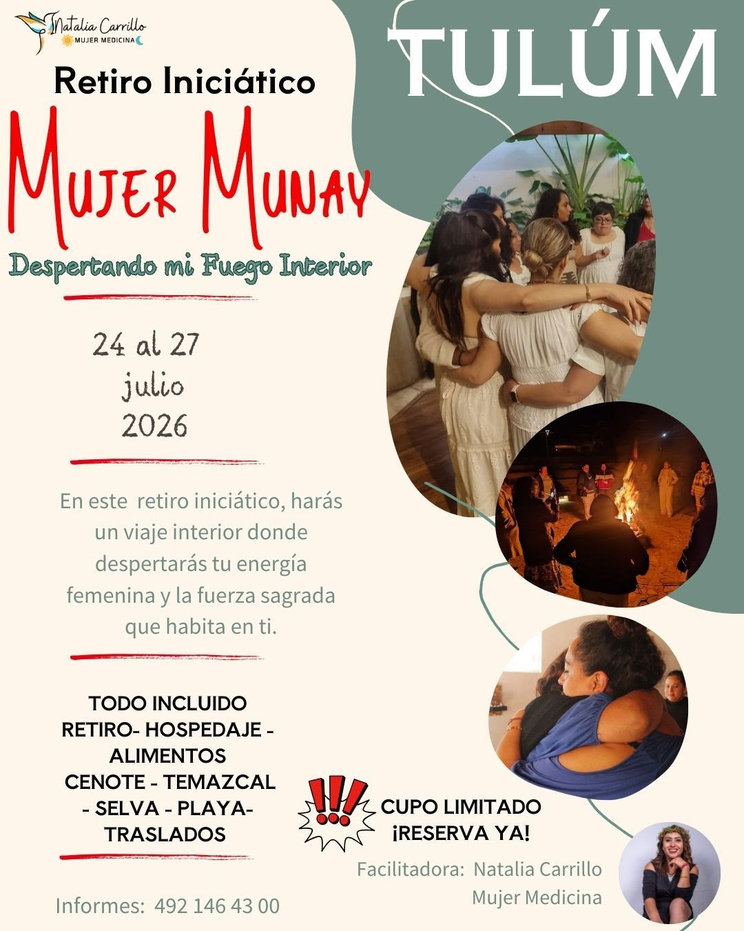 Mujer Munay - Sisäisen Tuleni Herättäminen