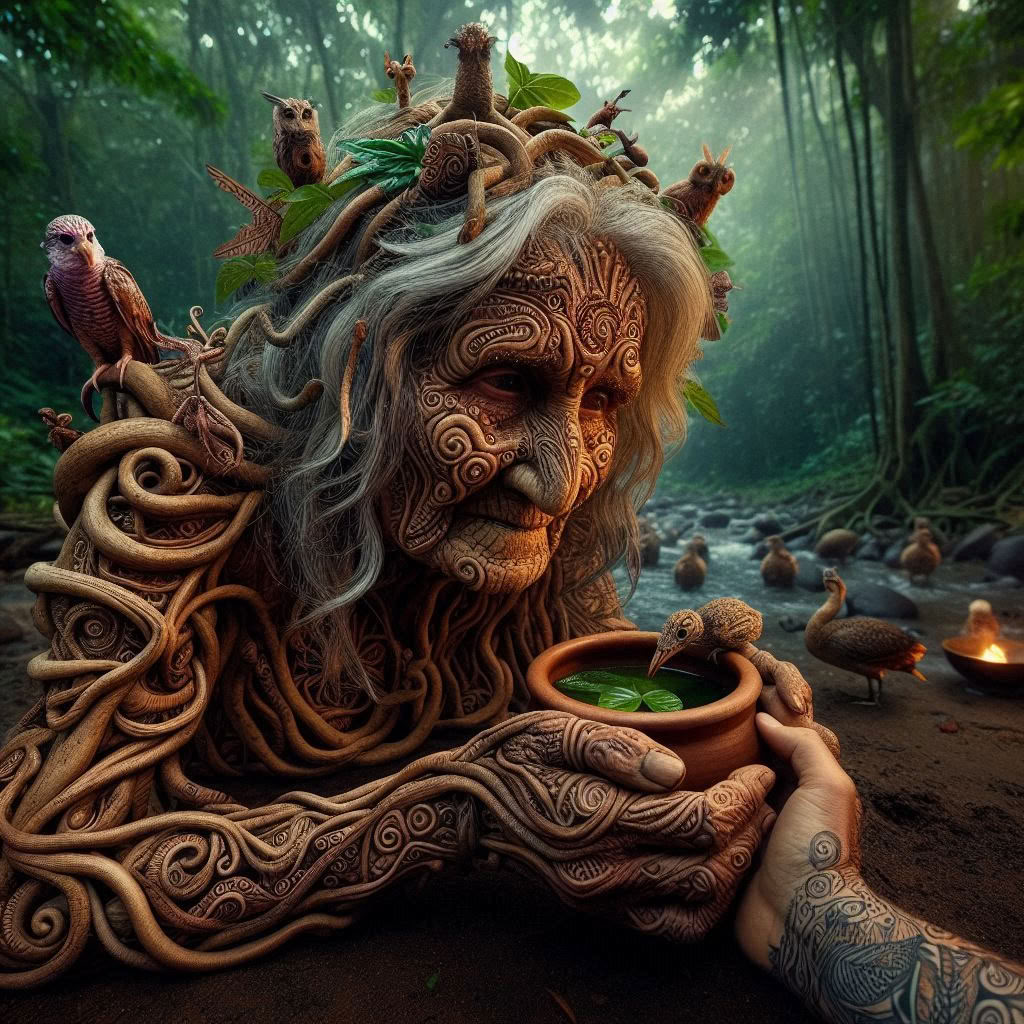 Retriitti ayahuaskan ja Bufo alvariuksen kanssa