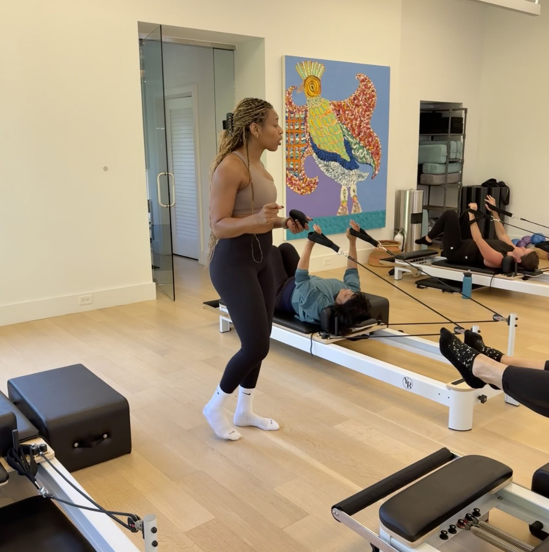 Pilates-reformerin ydinarvojen hyvinvointiretriitti