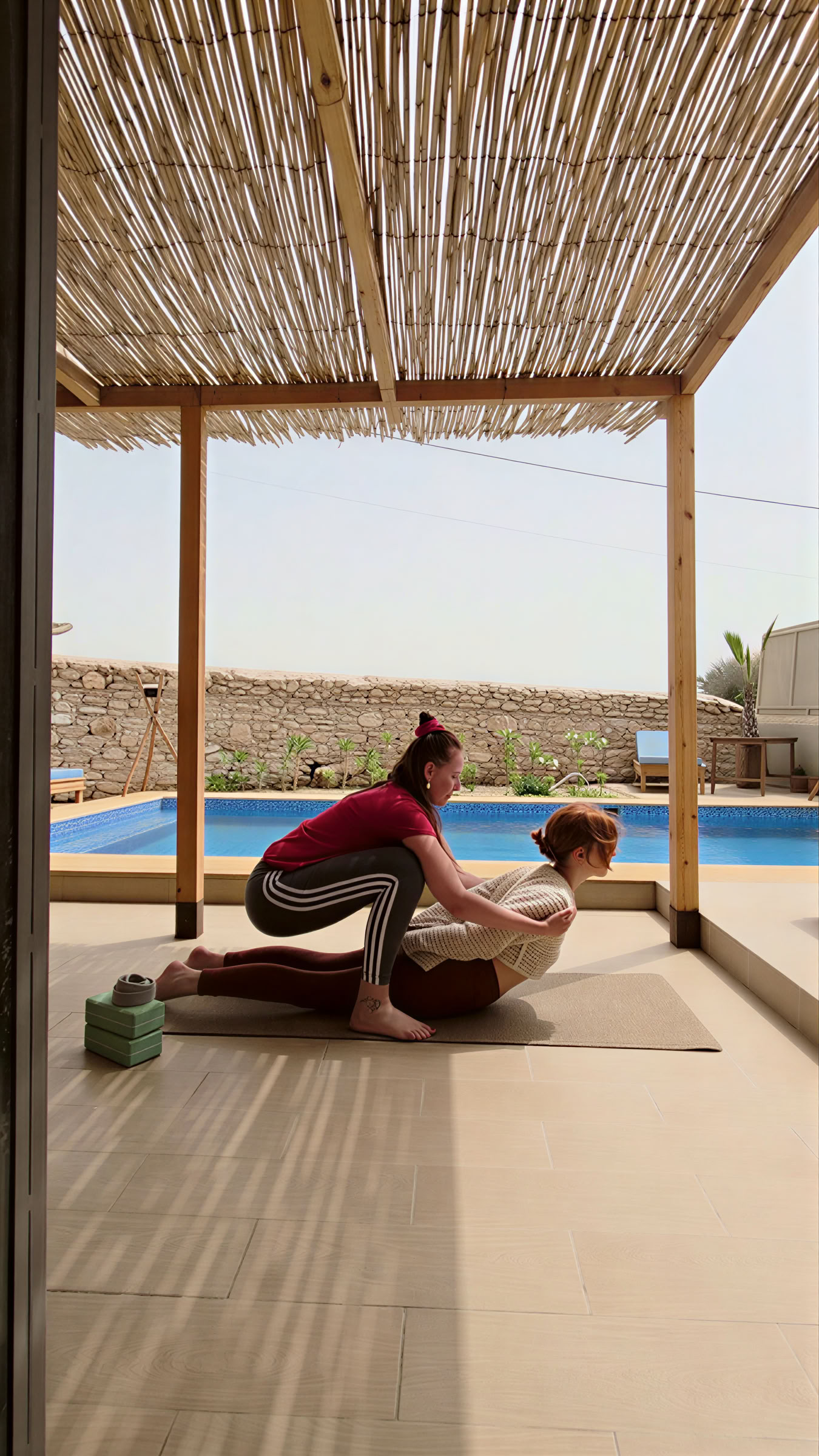13 päivän yinjooga-, meditaatio- ja restoratiivisen joogan opettajakoulutus Marrakechissa, Marokossa