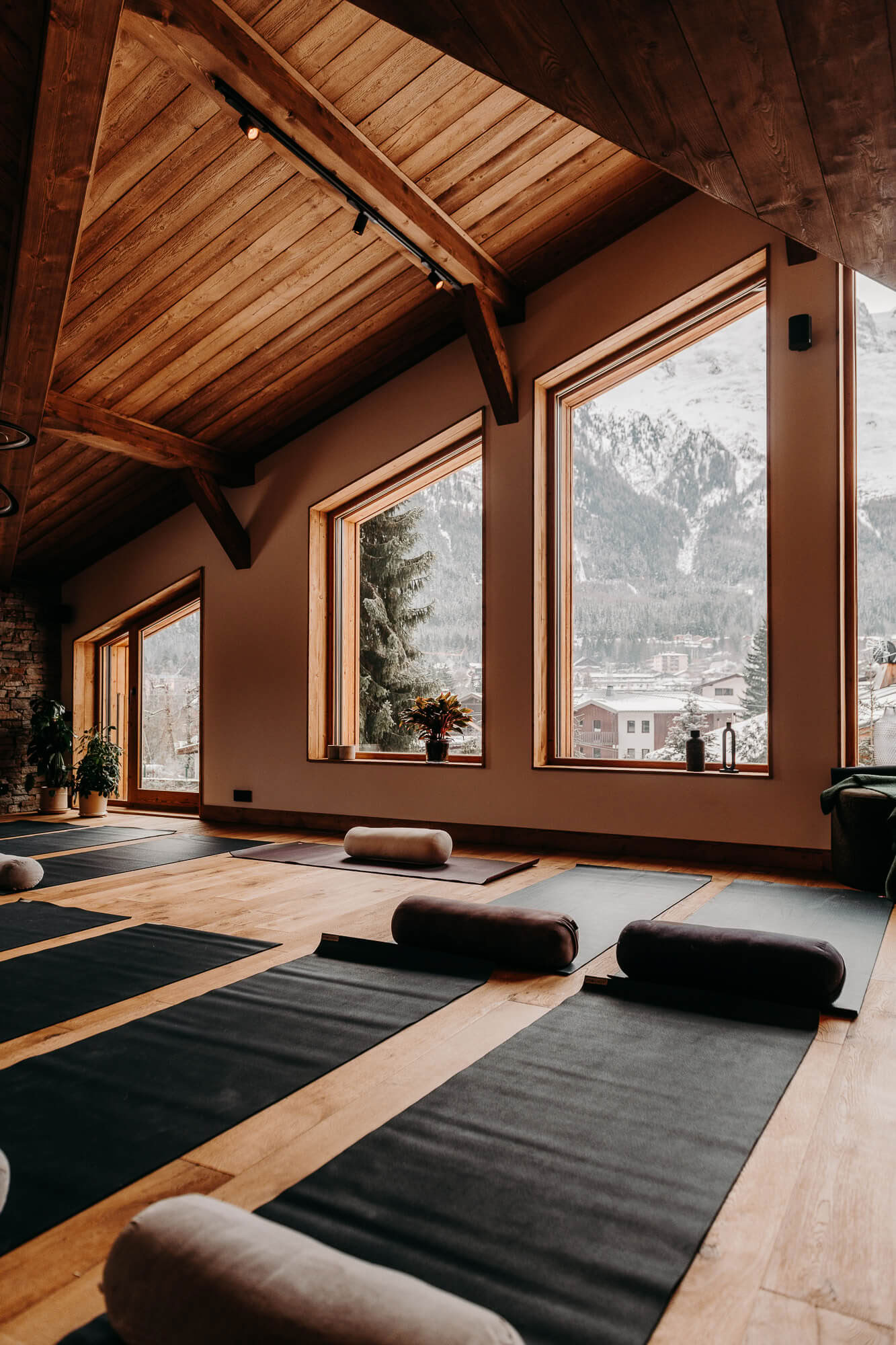 Laskettelu-, pilates- ja joogaretriitti Chamonix'ssa tammikuussa 2027