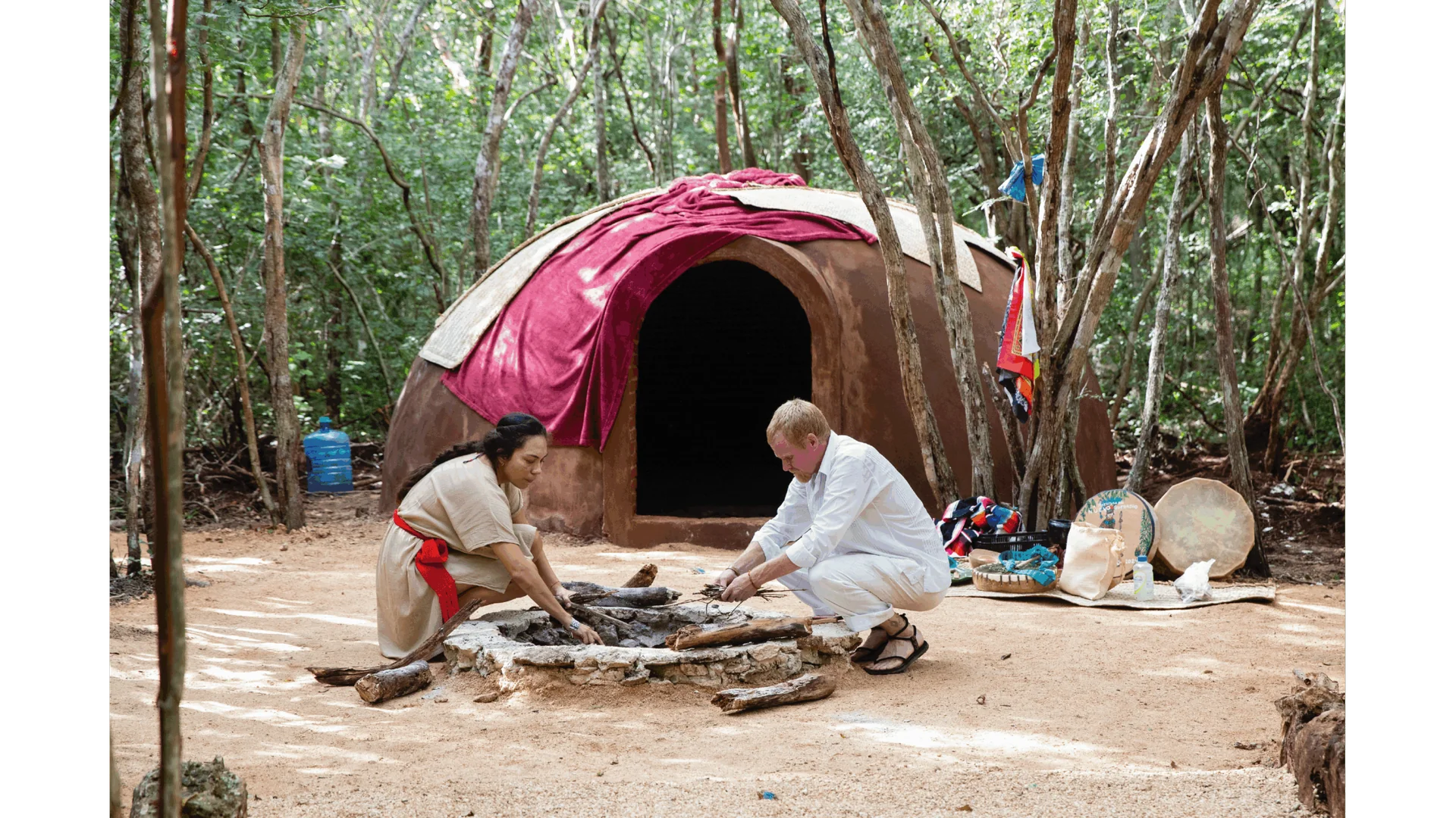 Vesi ja tuli – cenote ja temazcal