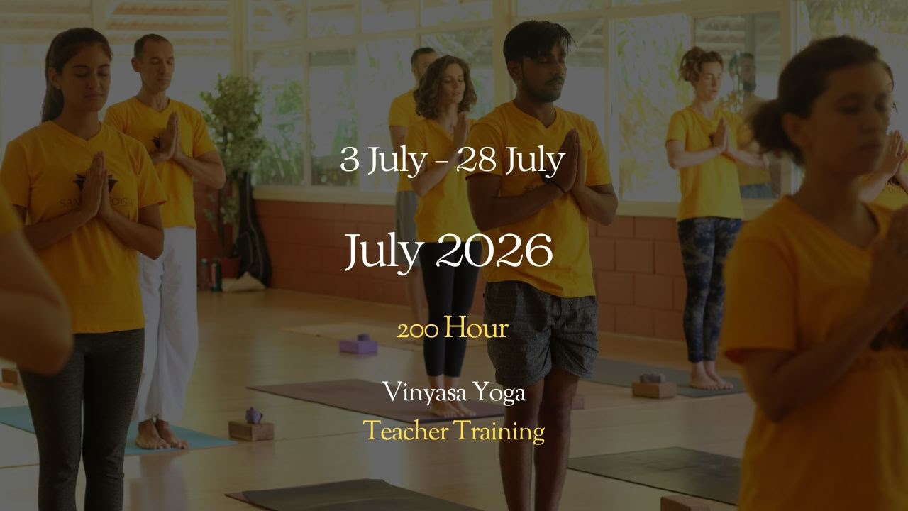 Vinyasa-joogan opettajakoulutus – heinäkuu 2026